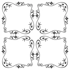 Four style frames