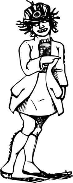 Mocking lady