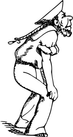 Exhausted sailor