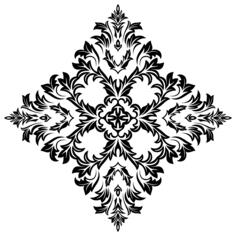 Flourish design ornament