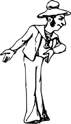 Bowing sailor