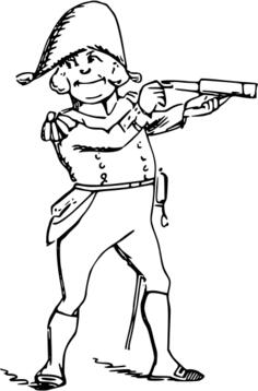 Genral with spyglass