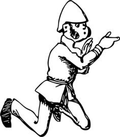 Kneeling soldier