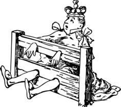 Trapped king