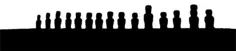Moai Statues Silhouette