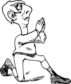 Begging guy