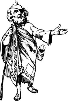 Ancient beggar