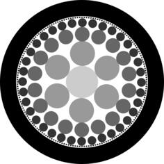 Fading circles