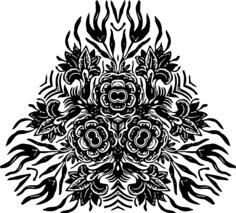 Flowery ornament