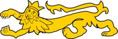 Yellow long lion