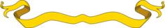 Empty yellow banner