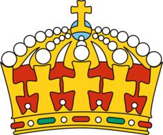 Colorful crown