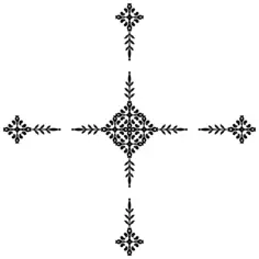 Cross decoration