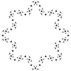Starfish frame
