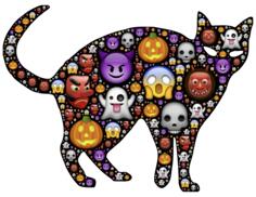 Halloween cat