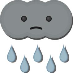 Sad little cloud