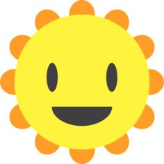 Cartoon sun