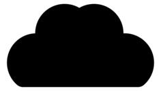 Cloud silhouette