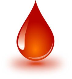Blood drop