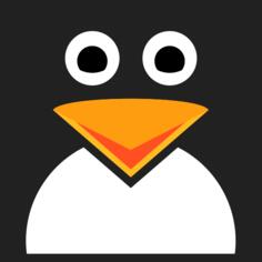 Penguin's face