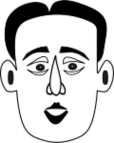 Man's face