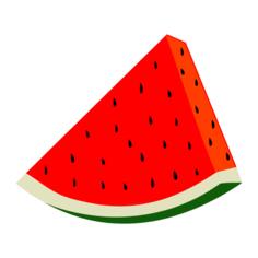 Watermelon slice