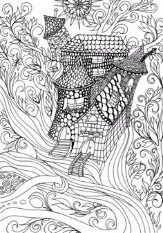 Fantasy Line Art