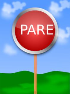 Parade sign
