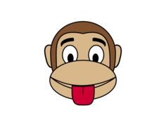 Goofy monkey