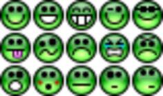 Glossy emoji set