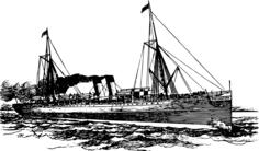 Steam ship