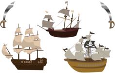 Pirate ships
