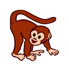 Happy chimp