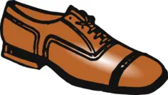 Brown shoe