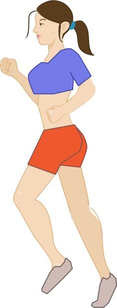 Jogging woman