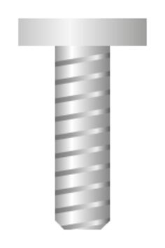 Silver screw
