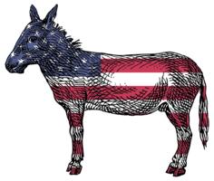 Patriotic Donkey