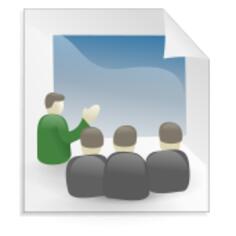 Presentation icon