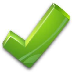 Green tick