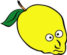 Cartoon image of a lemon