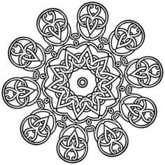 Interlocking geometric design
