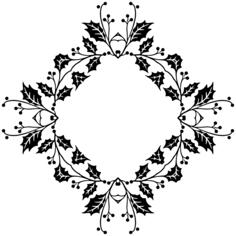 Ornament silhouette