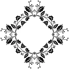 Ornament silhouette