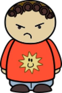 Annoyed kid