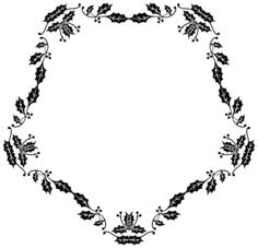 Floral silhouette