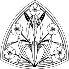 Oleander ornament