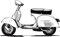 Retro Scooter