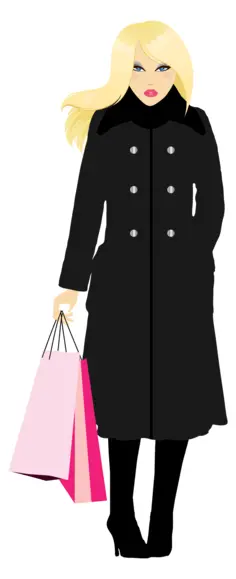 Woman shopping