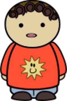 Surprised toddler