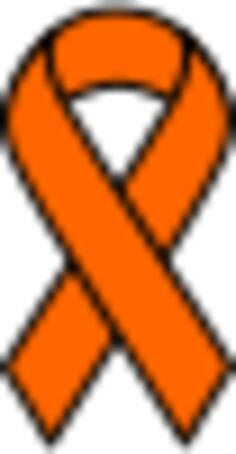 Orange ribbon